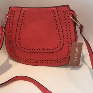 NWT Franco Sarto Coral Carmela Crossbody Bag